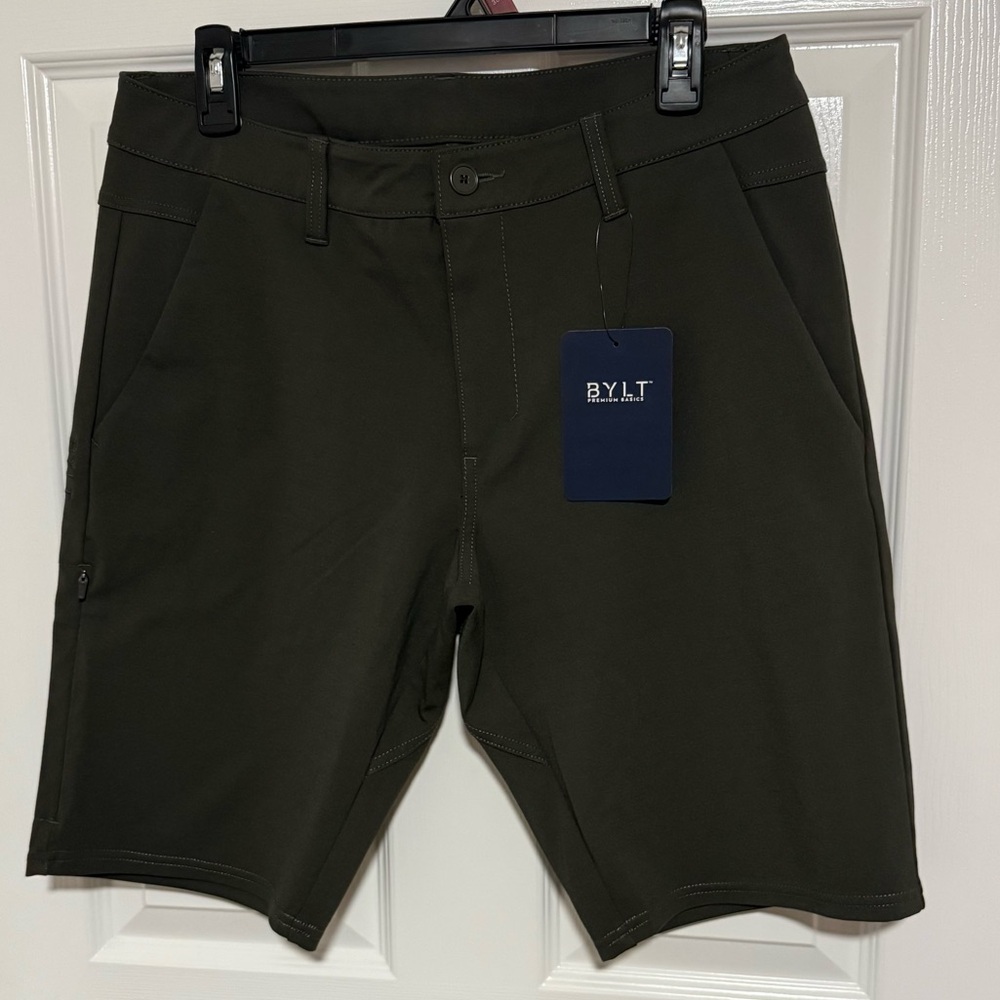BYLT Basics Men's Shorts - Dark Green